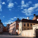 Riddarholmen is part of Stockholm's Gamla Stan, known as the Old Town.